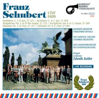 Franz Schubert-Sinfonie Nr. 2.B-dur, Nr.6.C-dur